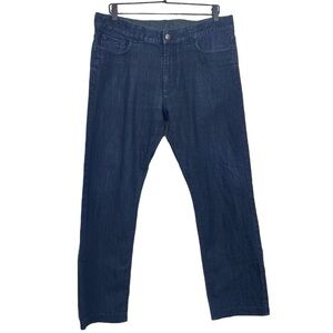 Canali Dark Wash 5-Pocket Regular Fit Straight Leg Jeans Size 52‎ IT (35 US)